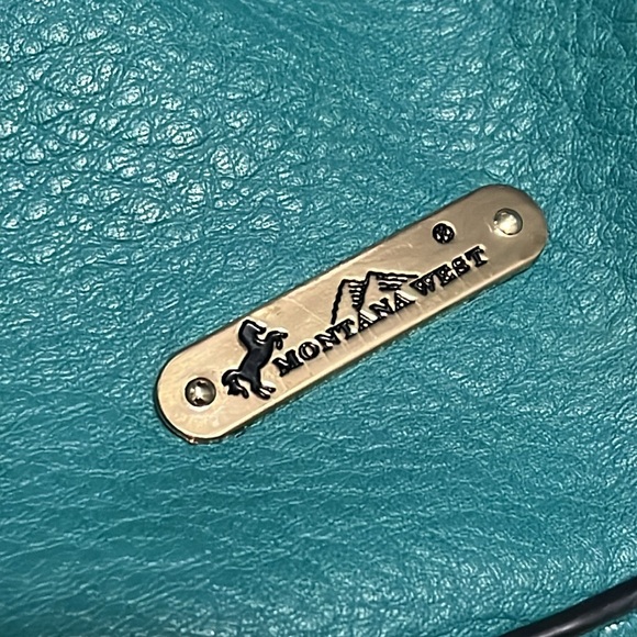 Montana West Large Leather Hobo Handbag Women's Concealed Carry Studded. - Picture 3 of 7